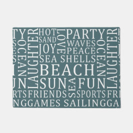 tapetes de porta da Câmara de Praia Personalizada