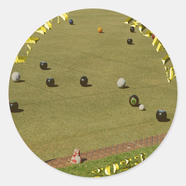 Tapetes de relva 2023, Moedas Douradas, Adesivos r (Frente)