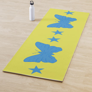 Tapetes de Yoga Patrióticos com a bandeira de Bady