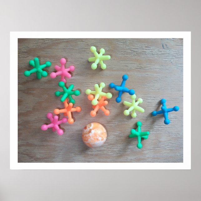 Tapetes e Poster de Bola Coloridos (Frente)