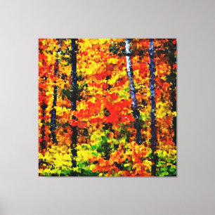Tarde do outono nº 2 - Canvas de pintura