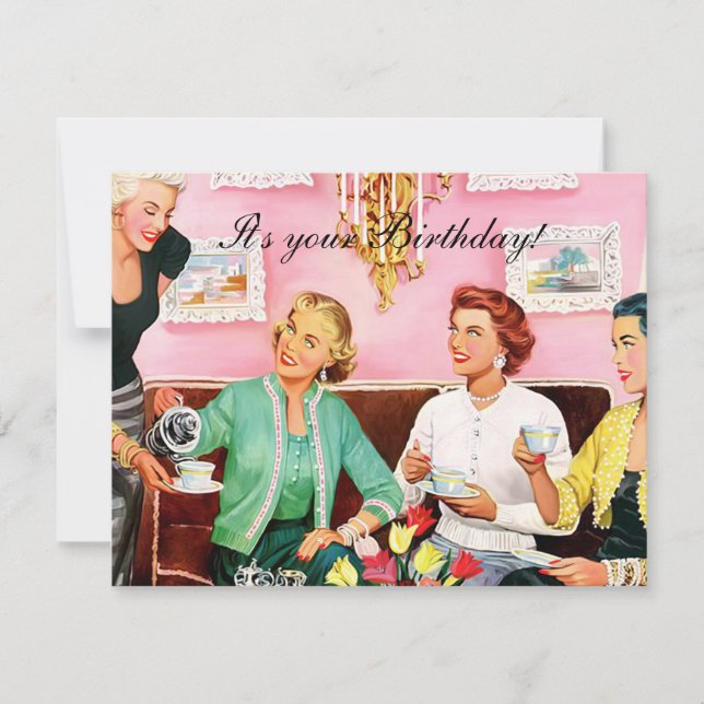 Tarde dos anos 50, Tea Happy Birthday (Frente)