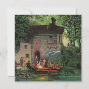 Tarde no convite de Como do lago