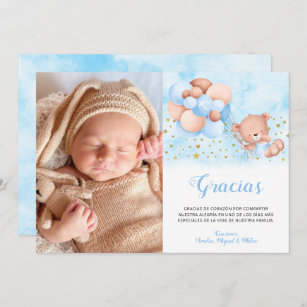 Tarjeta de Gracias Foto de Cartões de agradeciment