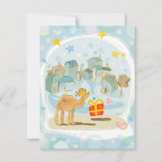 Tarjeta/invitación/saludo de Reyes Magos