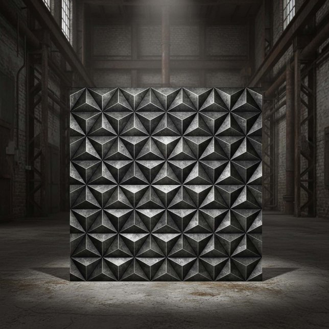 Tarnished Steel Industrial Geometric #18 ID1227 (Criador carregado)