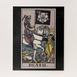 Tarot Death Card quebra-cabeça