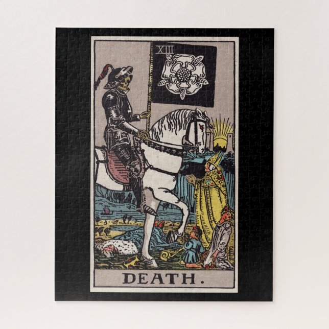 Tarot Death Card quebra-cabeça (Vertical)