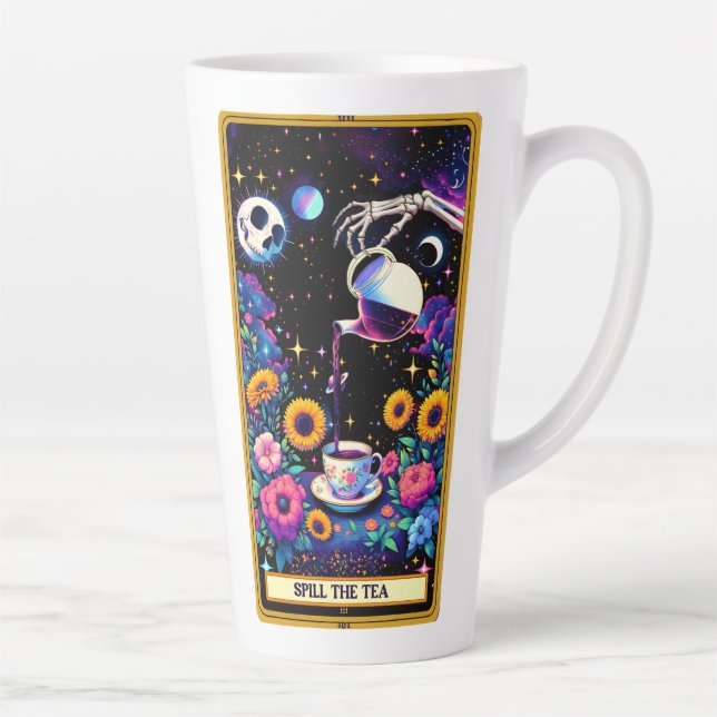 Tarot derramar A Caneca De Chá (Direita)