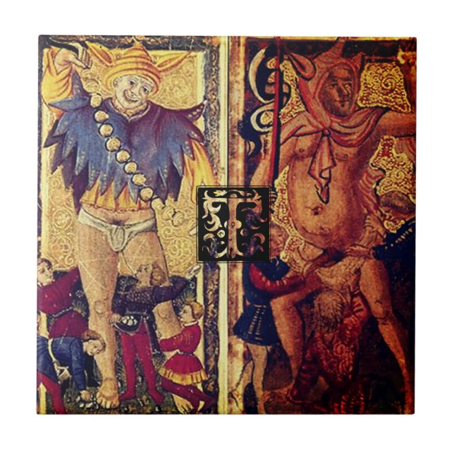 Tarot Double Fools Inicial T (Frente)