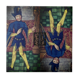 Tarot Fool Major Arcana de cabeça para baixo T ini