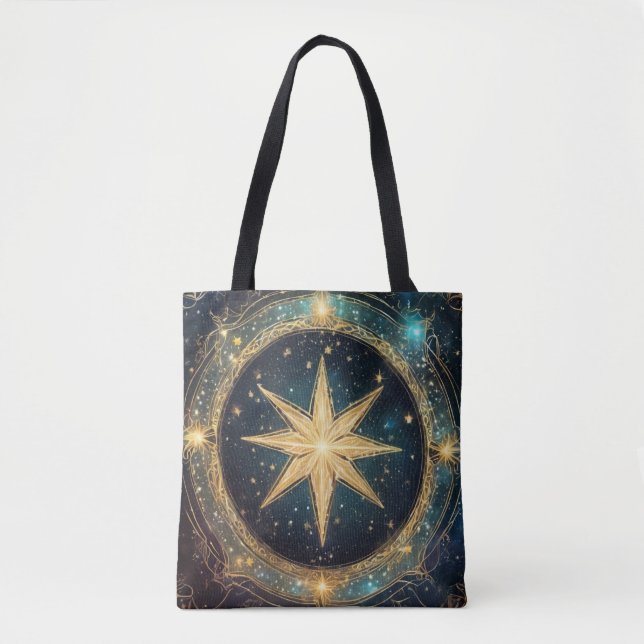 Tarot Star Tote Bag (Frente)