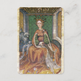 Tarots Anticos/Cartões de Tribunal Alemão/Rainha d