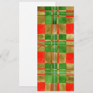 TARTÃ RED SCOTT 4x9,25 Cartão Plano / Vertical