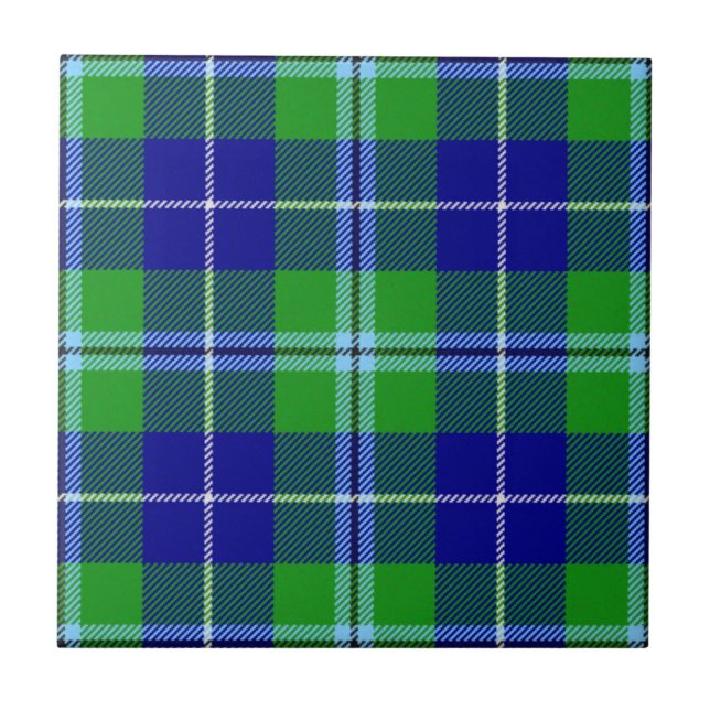 Tartan de Caça do Clã Douglas Xadrez Escocês (Frente)