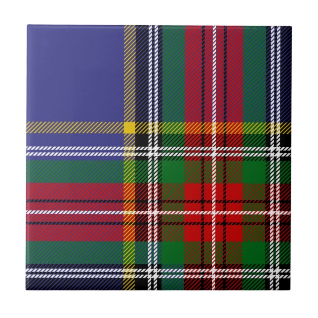 Tartan de Macbeth do clã (Frente)