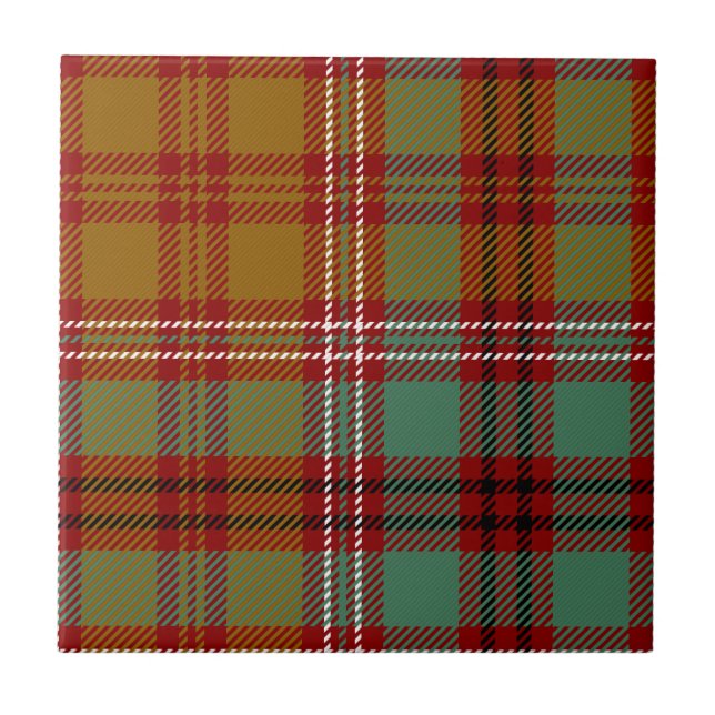 Tartan de McCall do clã (Frente)