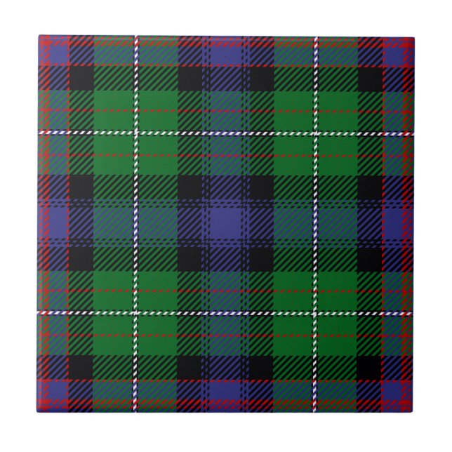 Tartan de Rankine do clã (Frente)