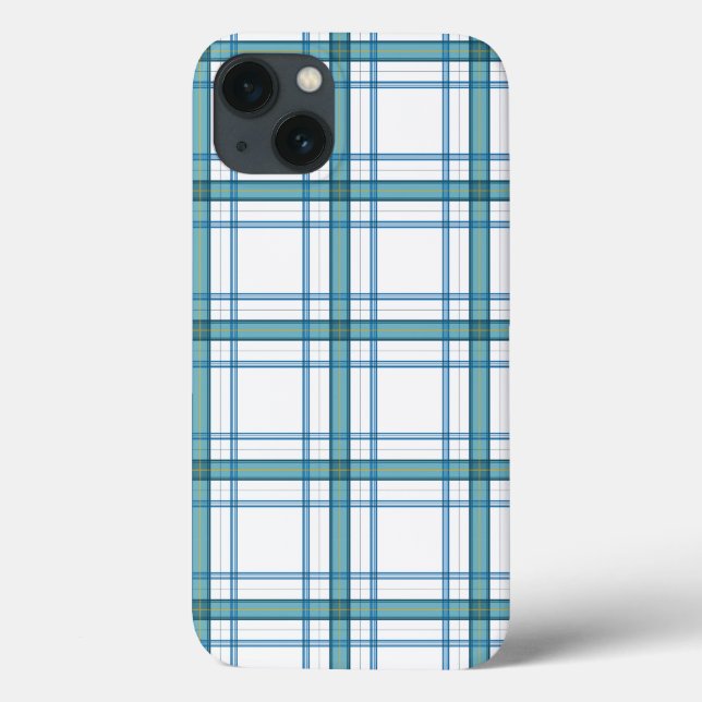 Tartan em turquesa (Verso)
