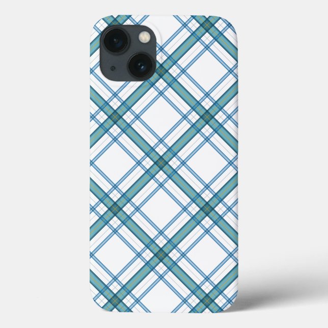 Tartan em turquesa (Verso)