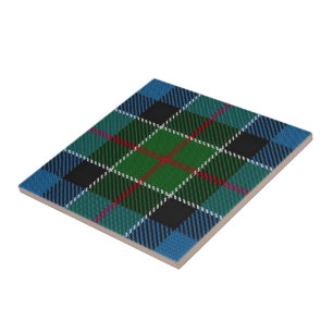 Tartan escocês das expressões de Colquhoun do cl