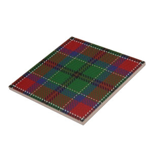 Tartan escocês das expressões de MacCulloch do c