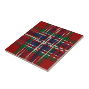 Tartan escocês das expressões de MacFarlane do c