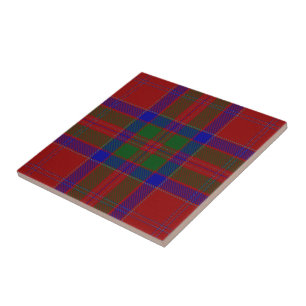Tartan escocês das expressões de MacGillivray do