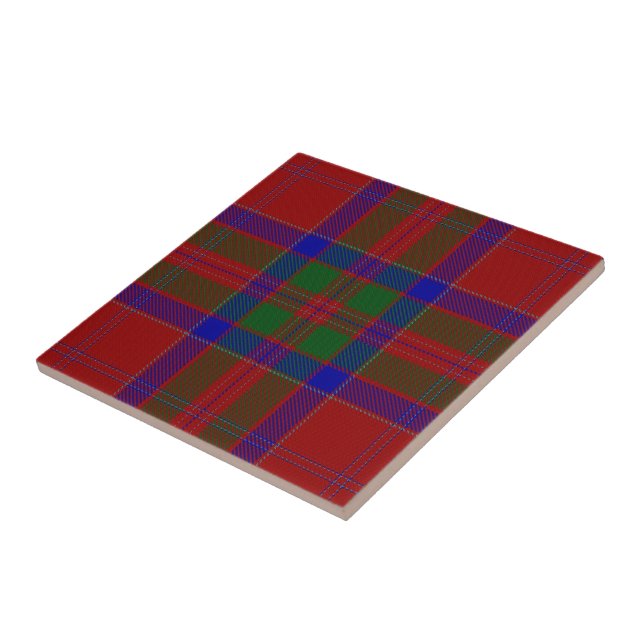 Tartan escocês das expressões de MacGillivray do (Lateral)