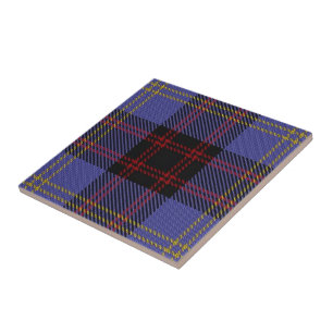 Tartan escocês das expressões do Rutherford do c
