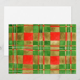 TARTAN MAC GREGOR 5.5x7.5 Cartão Plano / Horizonta