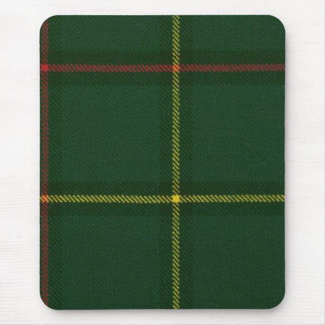 Tartan moderno Mousepad de Marr (Frente)