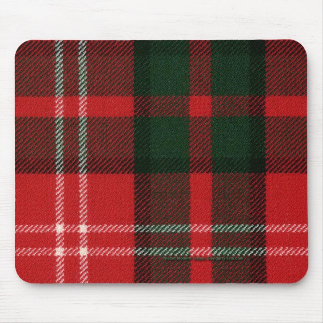 Tartan moderno Mousepad de Nisbet (Frente)