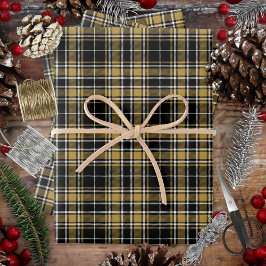 Tartan - Preto CarameloOuroBranco
