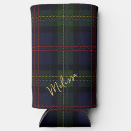 Tartan Russo Xadrez Monograma Personalizado