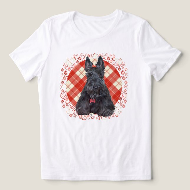 Tartan Terrier Escocês (Design frontal)