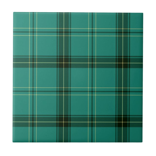 Tartan Verde Escocês (Frente)