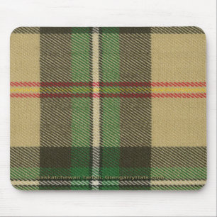 Tartan vertical Mousepad de Saskatchewan