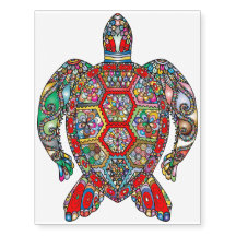 Tartaruga Boêmia - Tatuagem Contemporânea