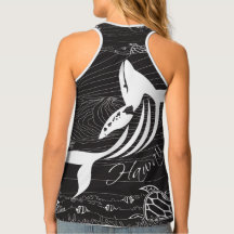 Tartaruga de mar de Havaí da baía de Hanauma