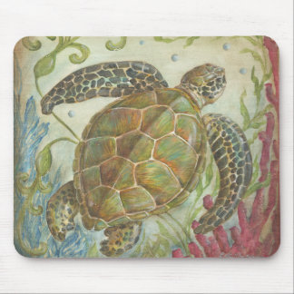 Tartaruga de mar Mousepad de Kate McRostie