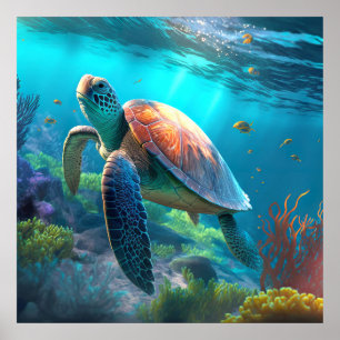 Tartaruga do mar poster