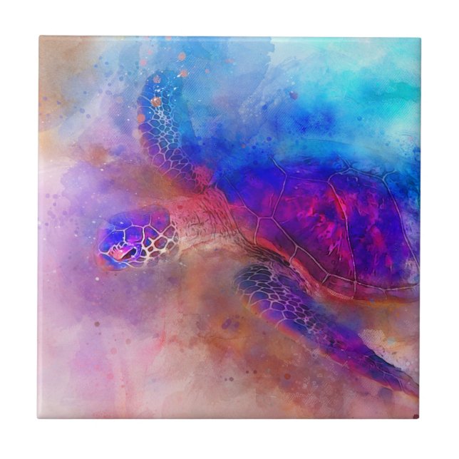 Tartaruga marinha havaiana (Frente)