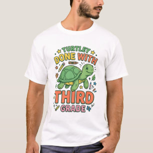 Tartaruga Terminada Com a Terceira Série Camisa da