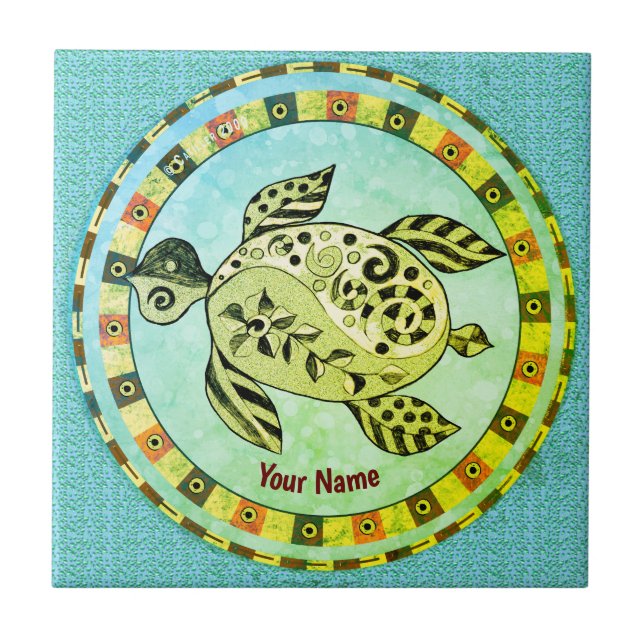 Tartaruga Tribal (Frente)