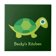 Tartaruga Verde | Azulejo Trivet