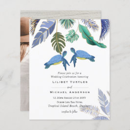 Tartarugas do Mar Casadas Amarelo Azul