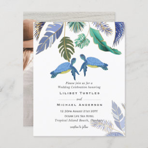 Tartarugas do Mar Casadas Amarelo Azul