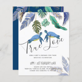 Tartarugas do Mar Casadas Amarelo Azul