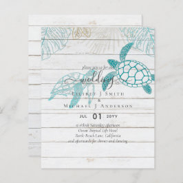 Tartarugas do Mar do ORÇAMENTO Casando Arte Modern